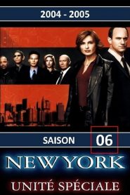 New York, unité spéciale saison 6 poster